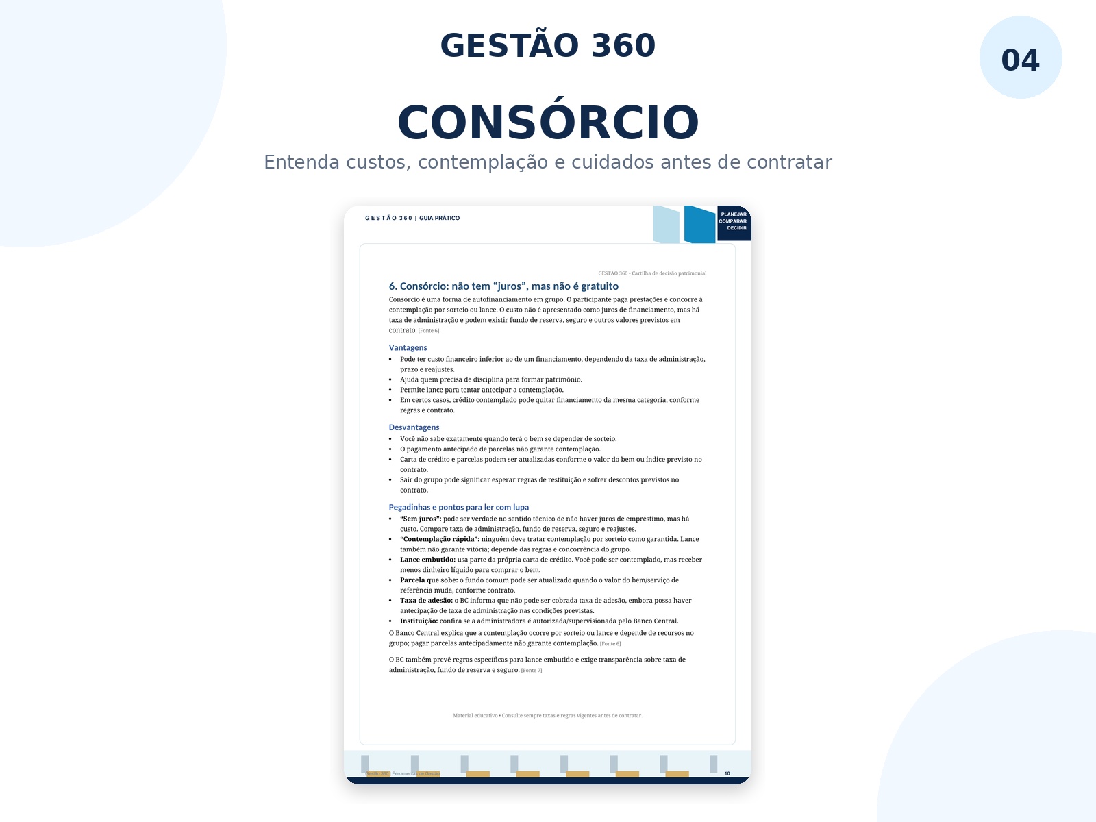 Imagem de Simulador Financiamento - Cartilha Financiamento